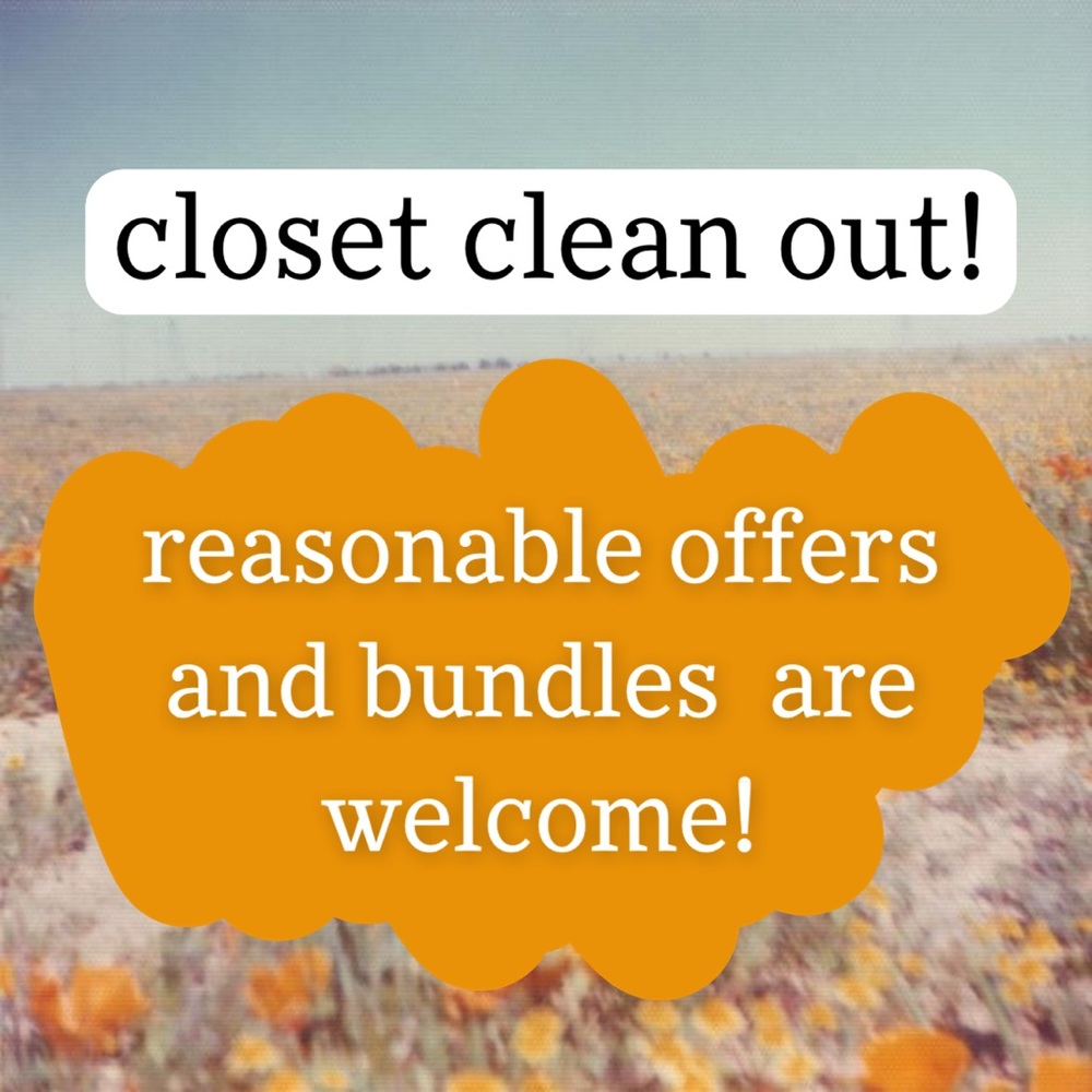 closet clean out!